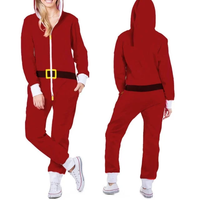 women's pajamas in a cozy, plush fabricPyjama Noël Femme <br> MERE NOËL