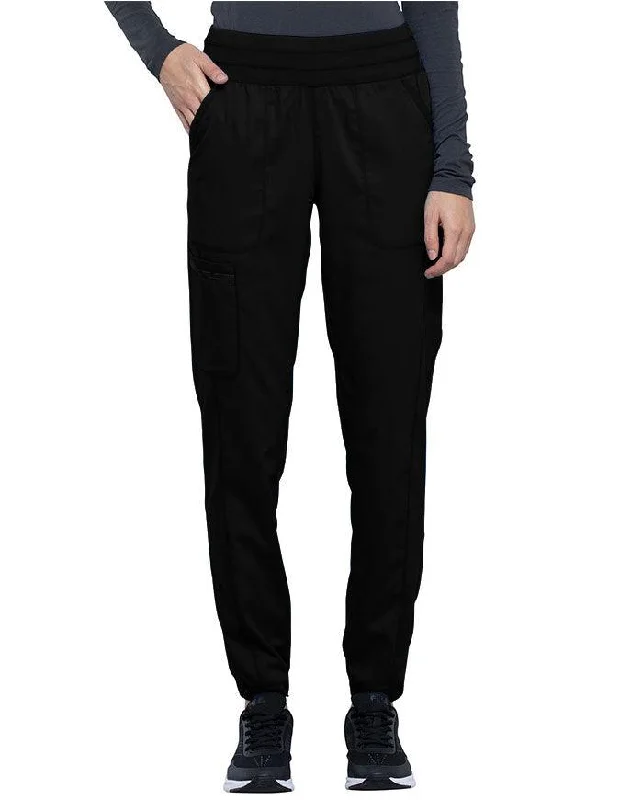 Women's Duffle CoatsCherokee Workwear Revolution Women's Natural Rise Tapered Leg Jogger Pant