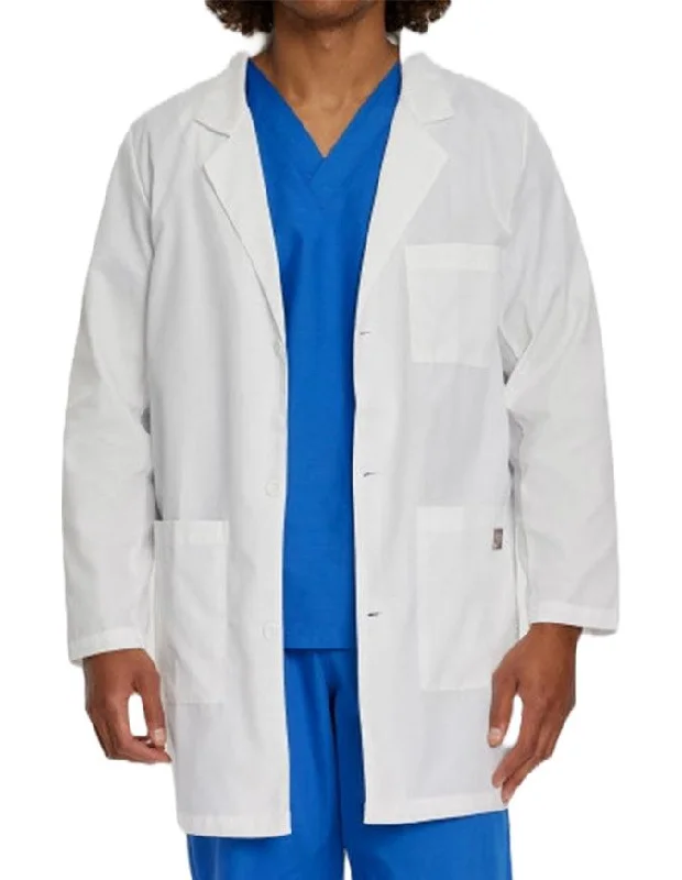 Women's Coats with Fur Trimmed ButtonsLandau 31.5 Inch Unisex Three Button Medical Lab Coat