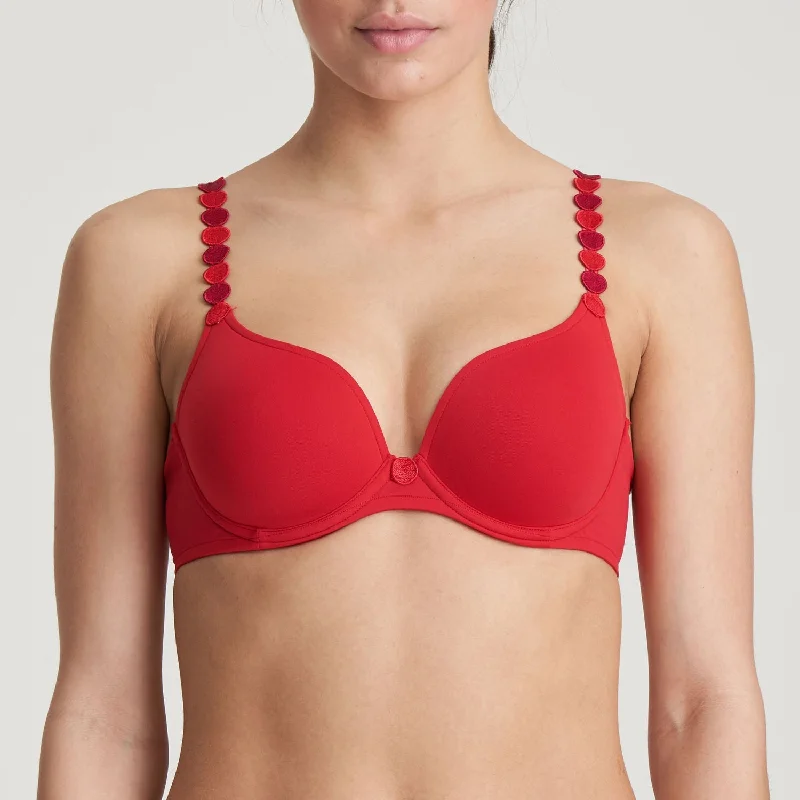 sleep bra for comfortMarie Jo Mousse Bh Hartvorm Tom - 0120826 - Scarlet *uitlopend