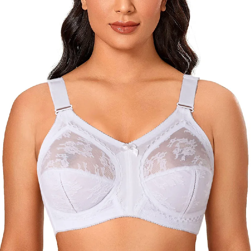 plus-size underwire balconette braWireless Full Coverage Bra