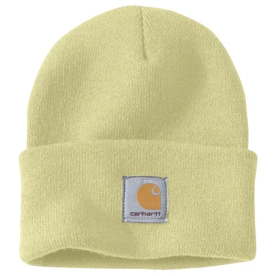 stylish fedoras with wide brimsKnit Cuffed Beanie - Lemongrass