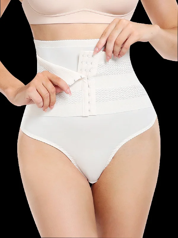 plus-size high-compression shapewear for formal eventsAdjustable High Waist Tummy Control Briefs