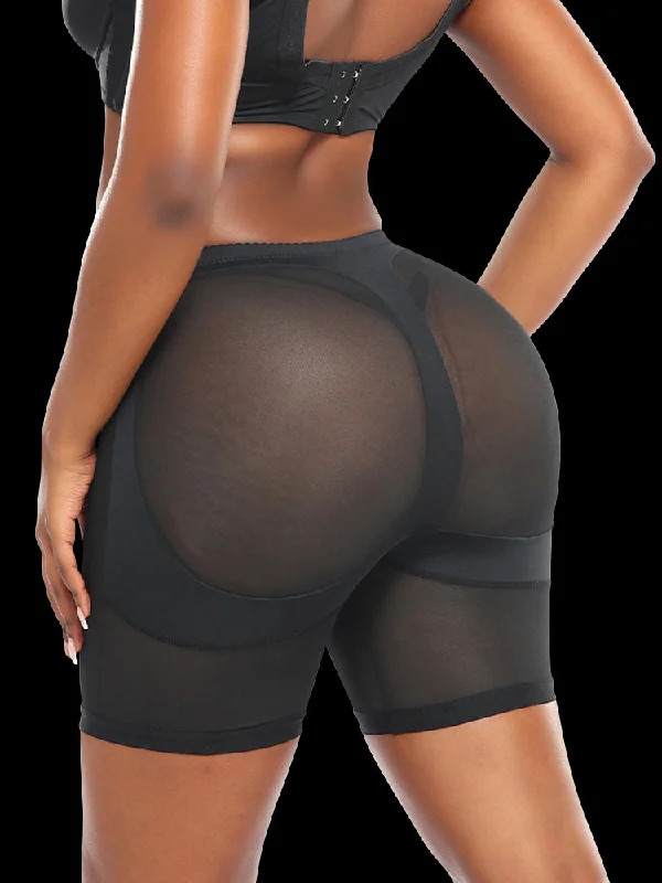 seamless body suit with long sleeves for full-body smoothingBreathable Butt Lifting Shapewear Shorts