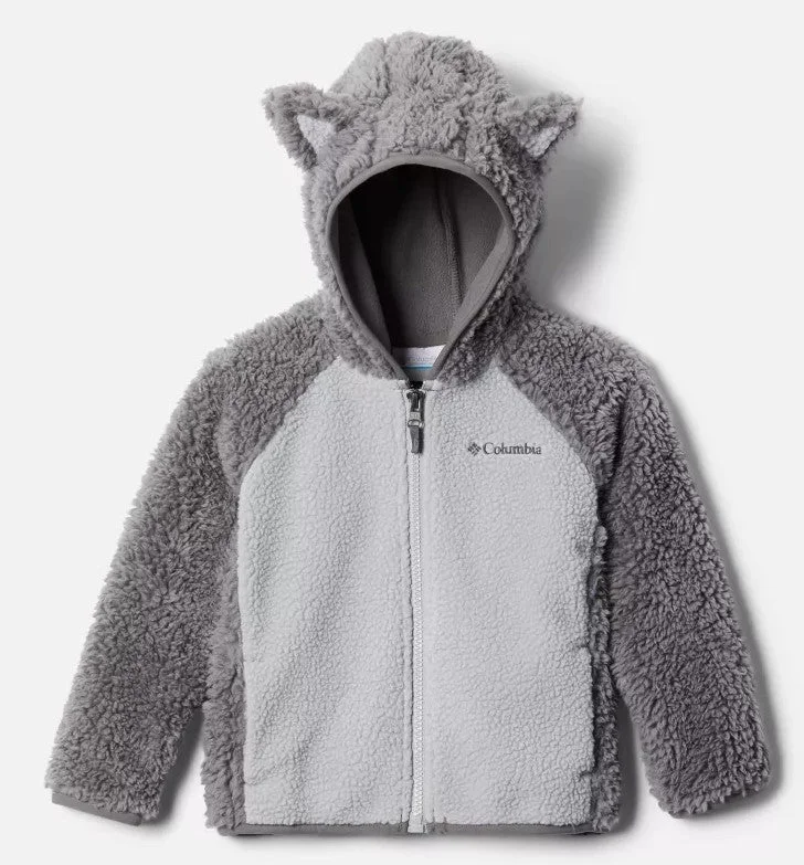 Women's Coats with Fur TrimToddler Foxy Baby Sherpa Full Zip