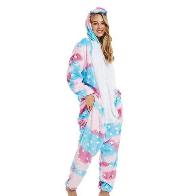 high-quality women's pajama setsPyjama Licorne Femme<br>  TRICOLORE