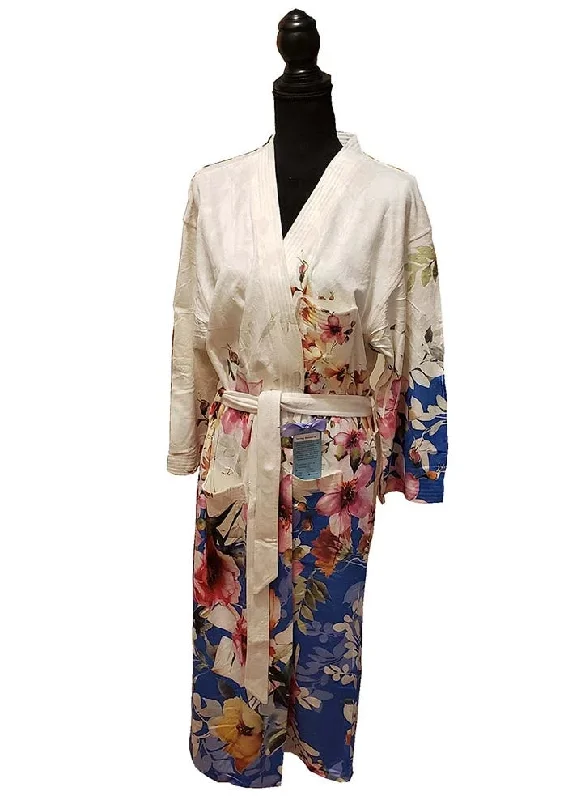 women's pajamas for a relaxing weekendSpring Botanicals Long Robe- Wrap-Up VIP