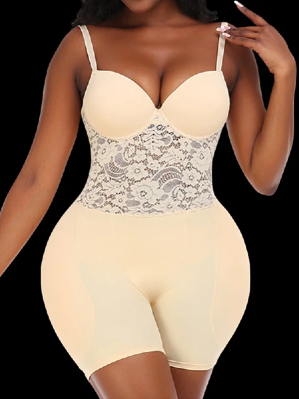 full-coverage body shaper for smooth linesShaping Bra Lace Hip Enhance Body Shapewear