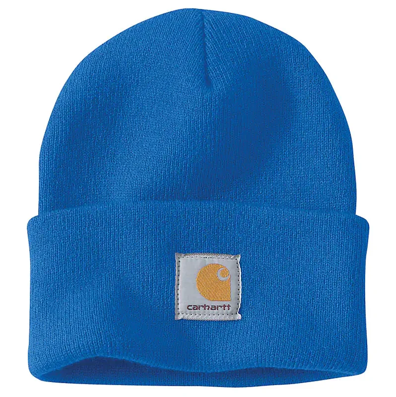 casual trucker hats with curved billsKnit Cuffed Beanie - Blue Glow