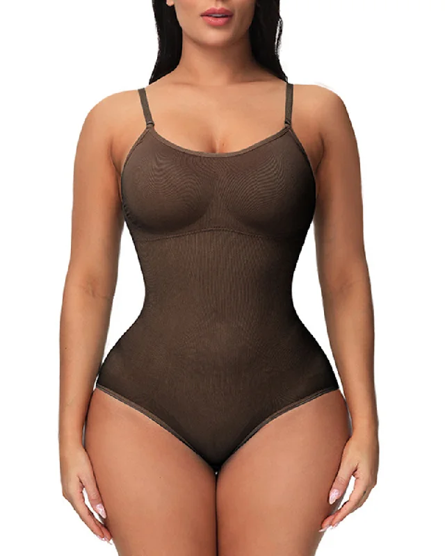 plus-size high-compression shapewear for formal eventsSchlankmachende Nahtlose Tanga-Bodys für Damen