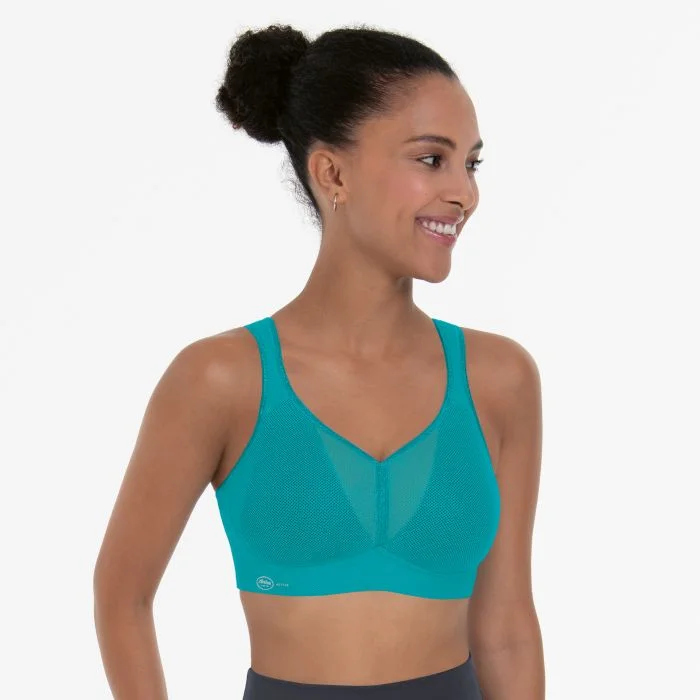 seamless bra for minimizersAnita Active sport bh voorgevormd - Air control Deltapad 5544  - Peacock