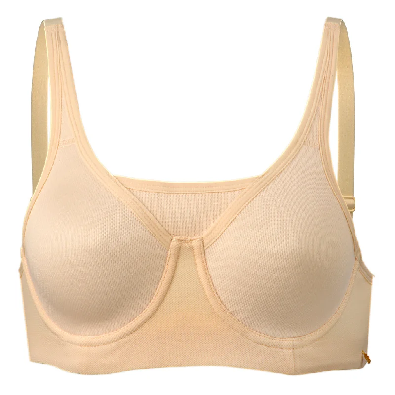 convertible halter-neck braAbergele Underwire Sport No-Bulge Bra 4022