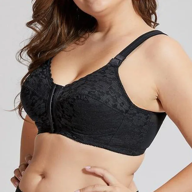 convertible halter bra with underwire supportPosture Corrector Wireless Back Support Black Bra