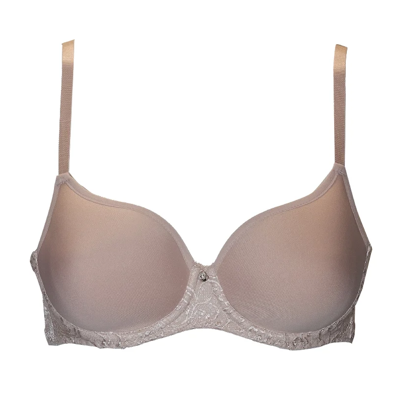 seamless bra with lace detailingYou Jasmine Spacer Bra with Lace 100-806