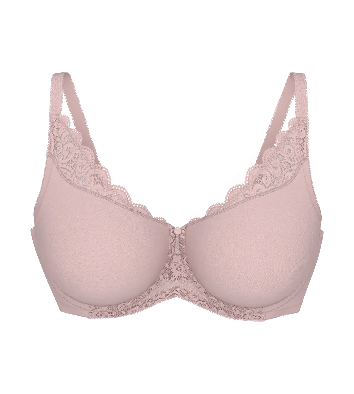 plus-size sports bra with high-impact supportTriumph Beugel BH naadloos minimizer - Amourette W01 R - 1347 Mauve rose