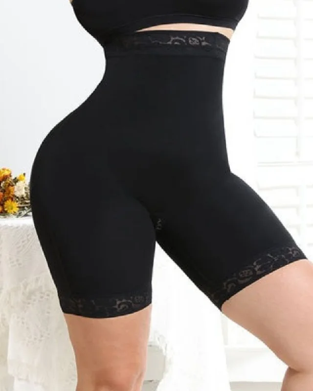 firm-control shapewear for special occasionsSchwarze schlankmachende hoch taillierte Butt Lifter Control Panty Unterwäsche Shorts