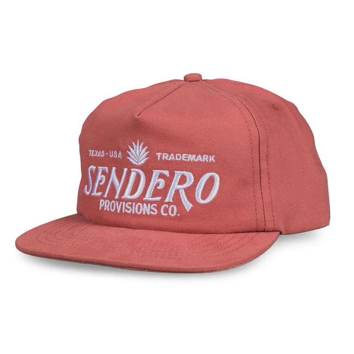 breathable mesh hats with UV protectionLogo Hat - Red