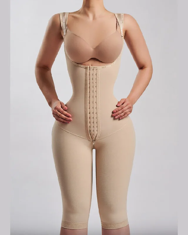 underbust corset for waist definitionOffene Brust knielang feste PostpartumBauchstraffung Ganzkörper Shapewear