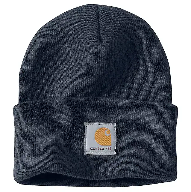 stylish cloche hatsKnit Cuffed Beanie - Navy