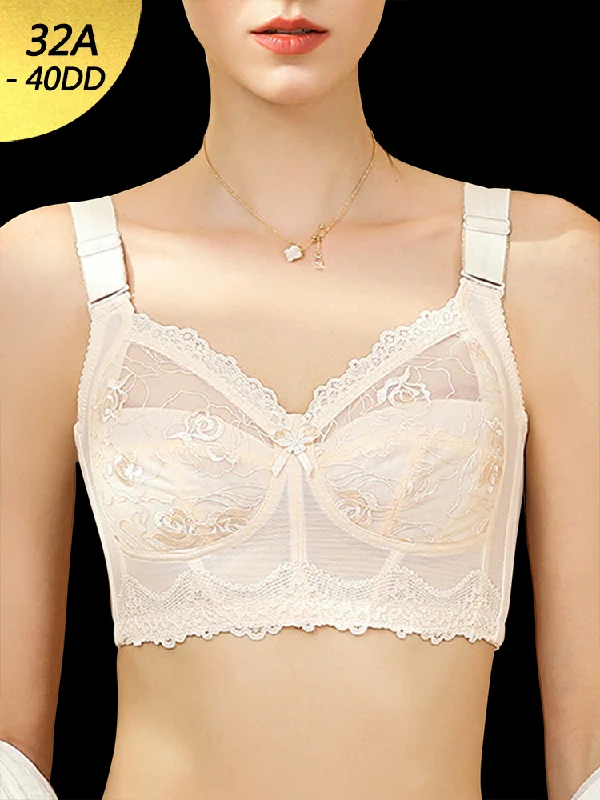 lingerie bra set with matching pantiesUltra Thin Lace Sexy Wireless Minimizer Bra