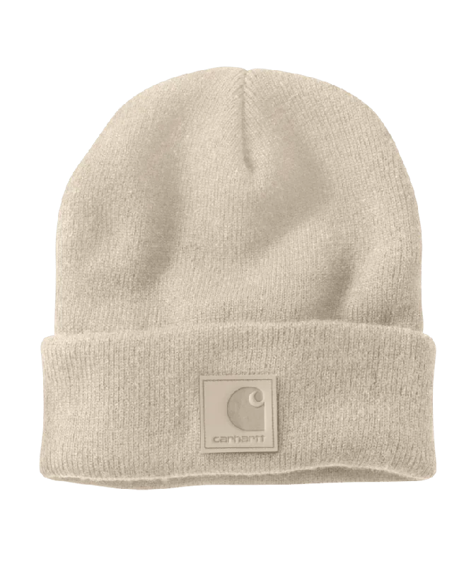 personalized baseball caps for schoolsTonal Patch Beanie - Oat Milk