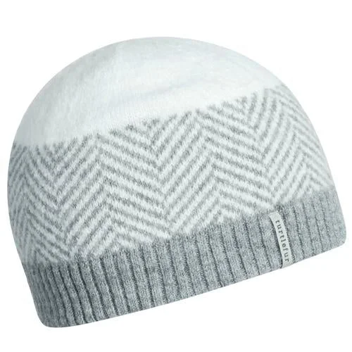 stylish fedoras for men and womenRecycled Haring Knit Beanie - White