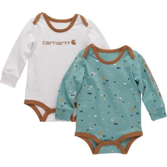 Women's PeacoatsBoys' Long-Sleeve Bodysuit 2-Piece Set (Infant)