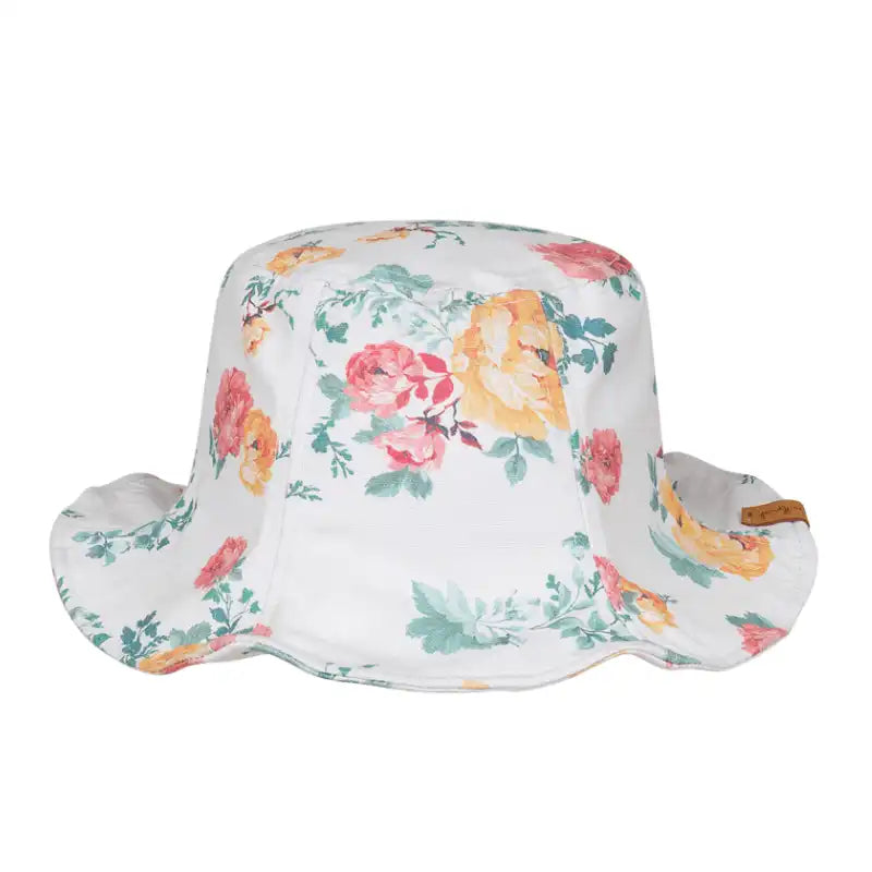 elegant derby hats with feather and flower accents for a luxurious touchMillymook Girls Bucket Hat - Alma