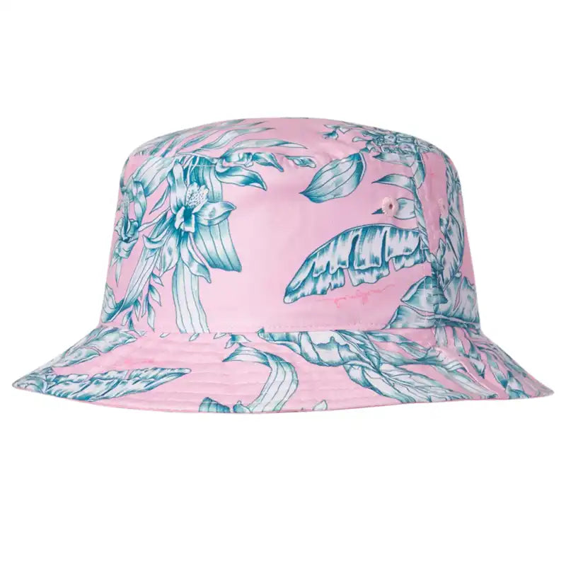 stylish fedoras with leather bands and buckles for a rugged lookMillymook Youth Bucket Hat - Oasis