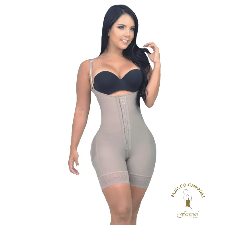 open-bust corset shapewear for waist definitionSCULPTING COLOMBIAN SHAPEWEAR MID THIGH