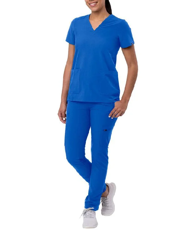 Women's Hooded CoatsADAR Addition Women's Go-Basic Scrub Set