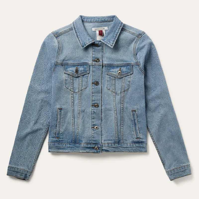 Women's Denim CoatsStretch Denim Jacket