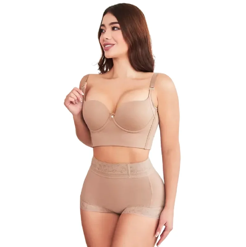 plus-size high-waisted thigh slimmerPanty Butt Lifter Faja