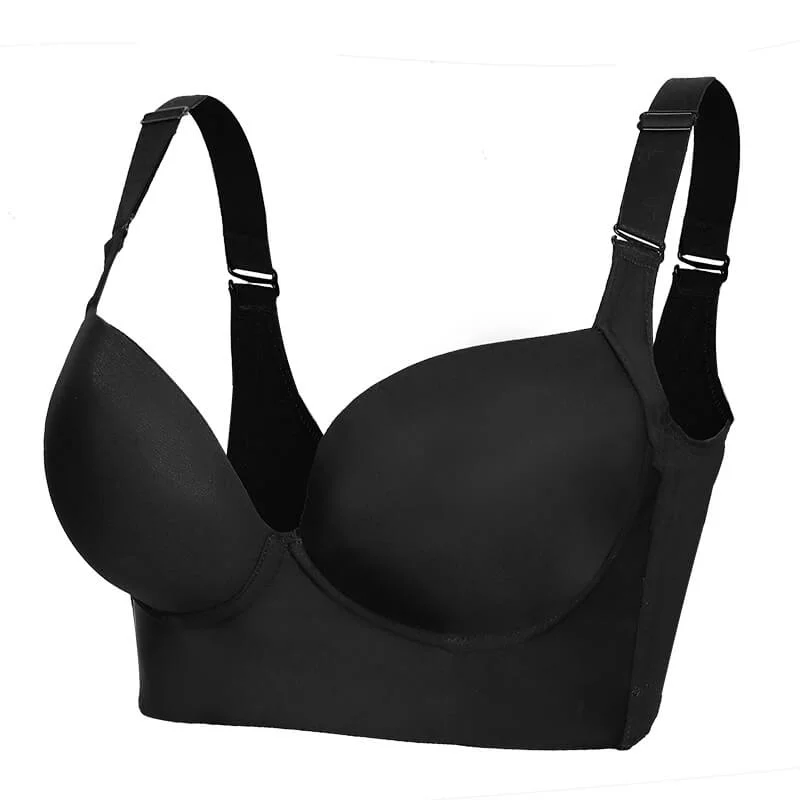 plus-size demi braWomen's Back Smoothing Bra with Soft Full Coverage Cups