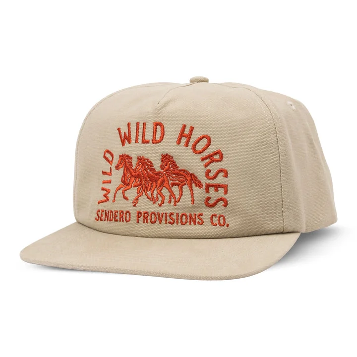 water-resistant hats for rainy daysWild Wild Horses Hat - Cream