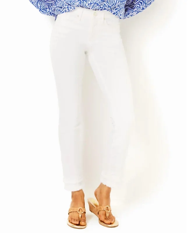 Women's Jeggings29" South Ocean High-Rise Skinny Jean In Resort White