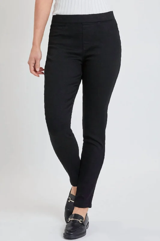 Women's Jodhpurs with Boat CollarMissy High Rise Jegging In Black