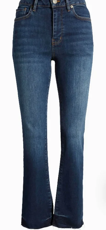 Women's LeggingsLe Crop Mini Boot Raw After Jeans In Moonflower