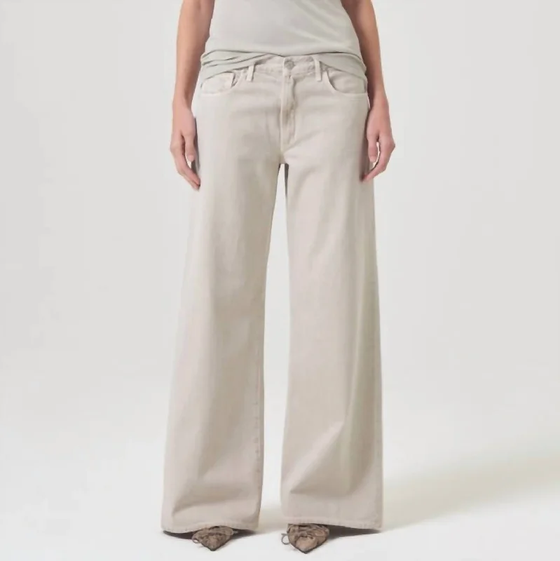 Women's Jodhpurs with High CollarClara Jeans In Tusk