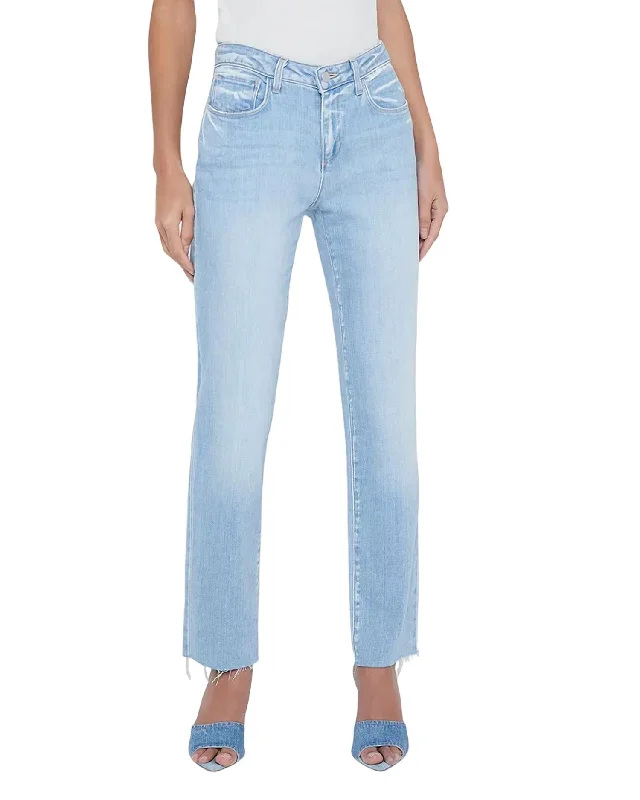  Women's High-Waisted PantsMilana Stovepipe Jeans In Olympia