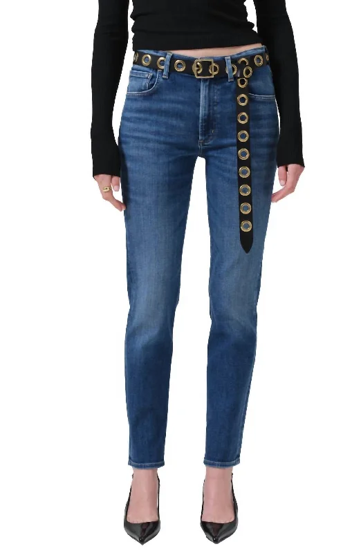 Women's Jodhpurs with Wide CollarIsola Slim Jean In Ambry