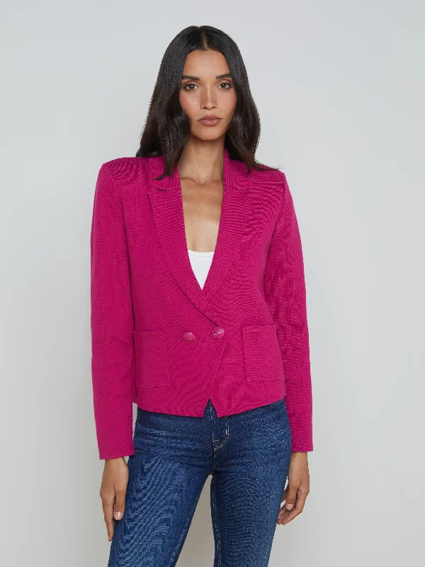 Women's Narrow Collar SweatersSofia Knit Blazer