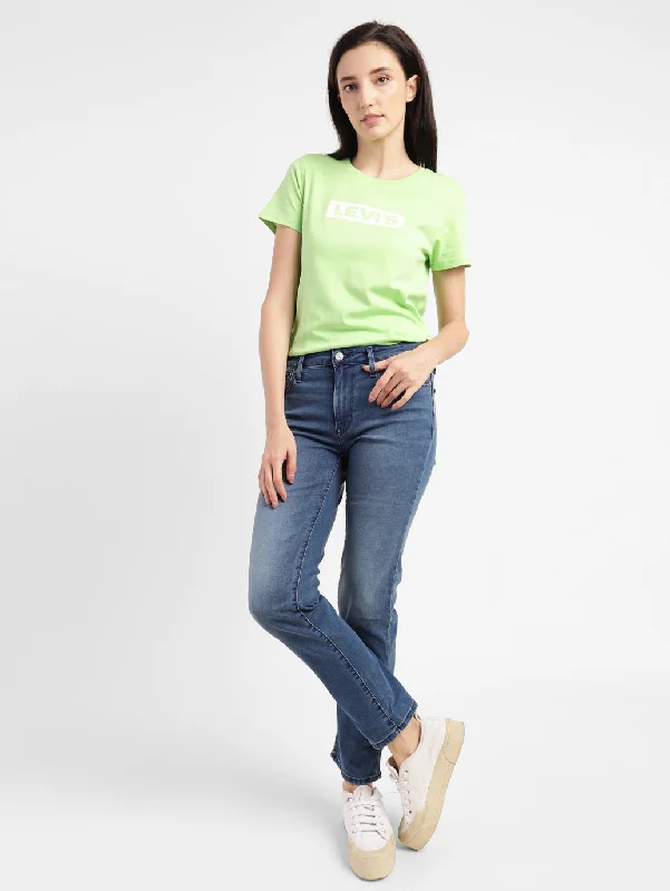 Women's Jodhpurs with Wide CollarWomen's Straight Fit Jeans