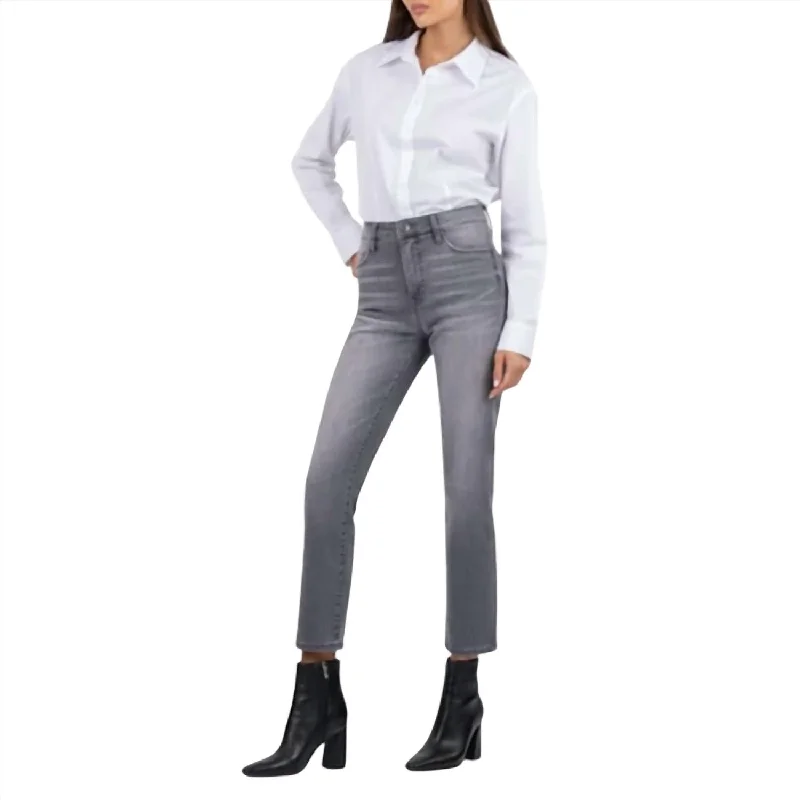 Women's Jodhpurs with Low WaistReese Ankle Slim Fit Straight Jeans In Certified