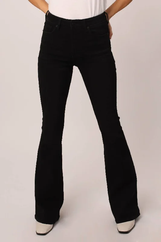 Women's Jodhpurs with Straight HemLaney Flare Jean In Blackwell