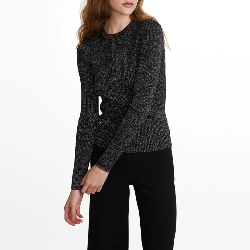 Women's Greek Wool SweatersShine Crewneck (Night)