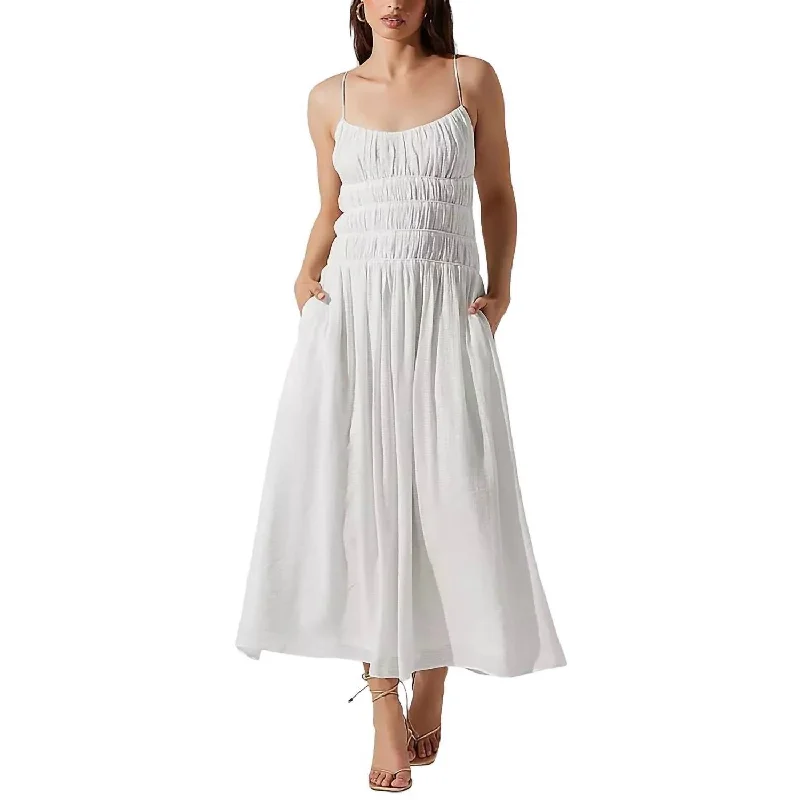 Women's One-Shoulder DressesAndrina Dress In White