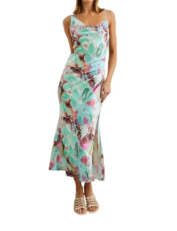 Women's Mandarin Collar DressesJackie Dress In Kauai Floral