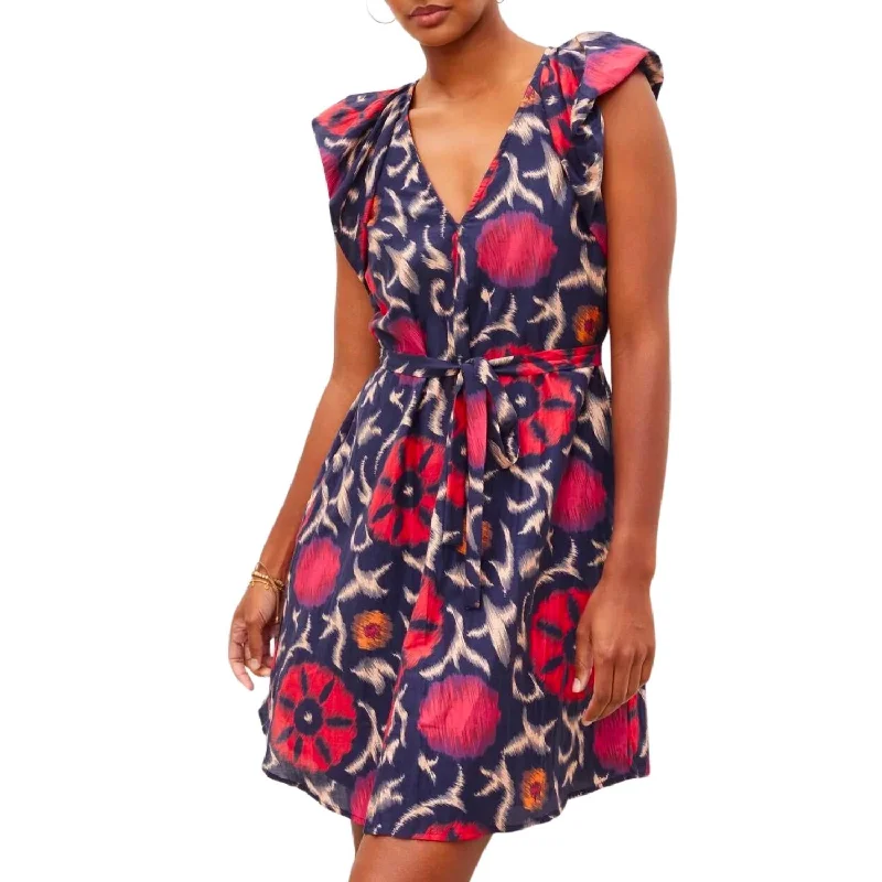 Women's Keyhole-Neck DressesJenna Dress In Twilight