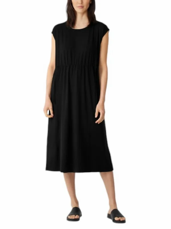 Women's Long-Sleeve DressesJwl Neck Dress In Black